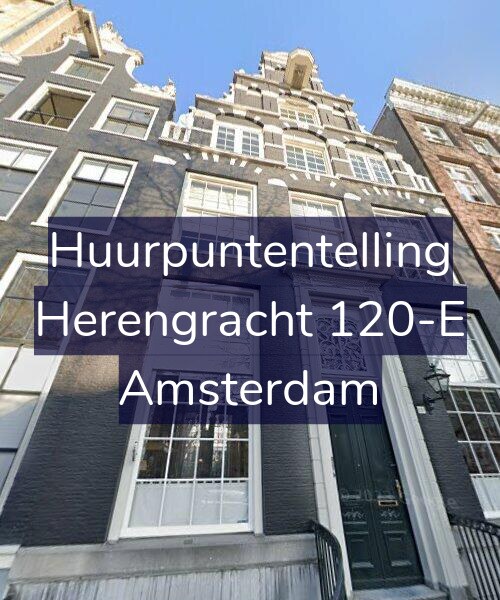 Foto gevel Huurpuntentelling voor Herengracht 120-E, Amsterdam