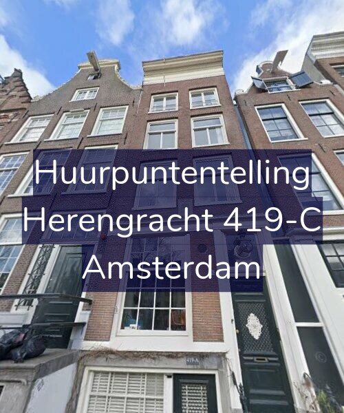 Foto gevel Huurpuntentelling voor Herengracht 419-C, Amsterdam