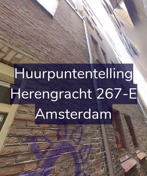 Foto gevel Huurpuntentelling voor Herengracht 267-E, Amsterdam