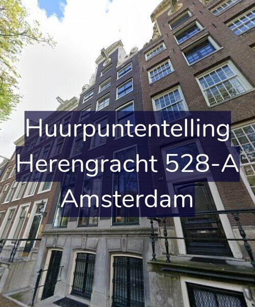 Foto gevel Huurpuntentelling voor Herengracht 528-A, Amsterdam
