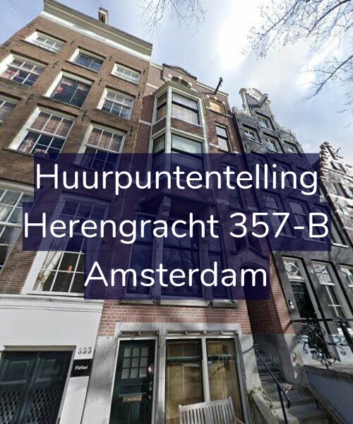 Foto gevel Huurpuntentelling voor Herengracht 357-B, Amsterdam