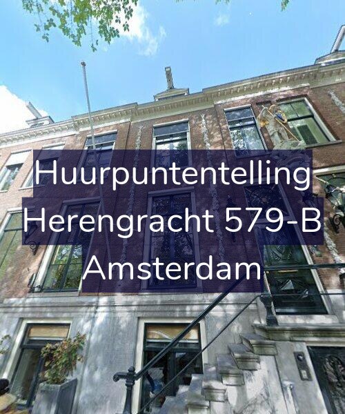 Foto gevel Huurpuntentelling voor Herengracht 579-B, Amsterdam