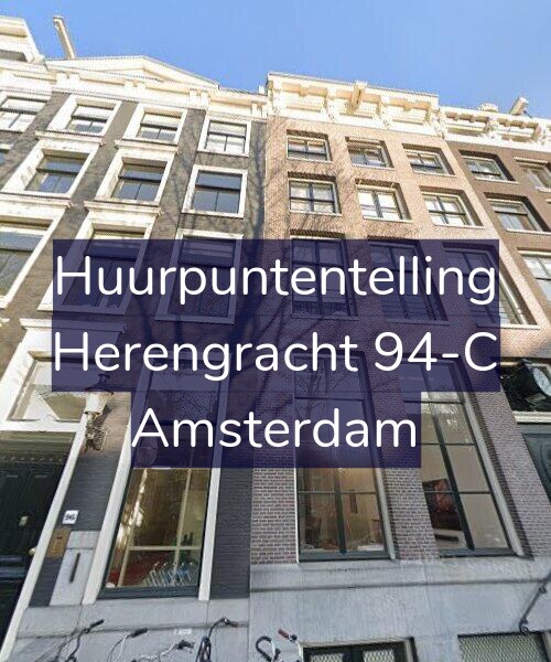 Foto gevel Huurpuntentelling voor Herengracht 94-C, Amsterdam