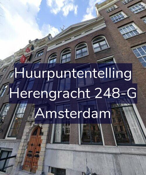 Foto gevel Huurpuntentelling voor Herengracht 248-G, Amsterdam
