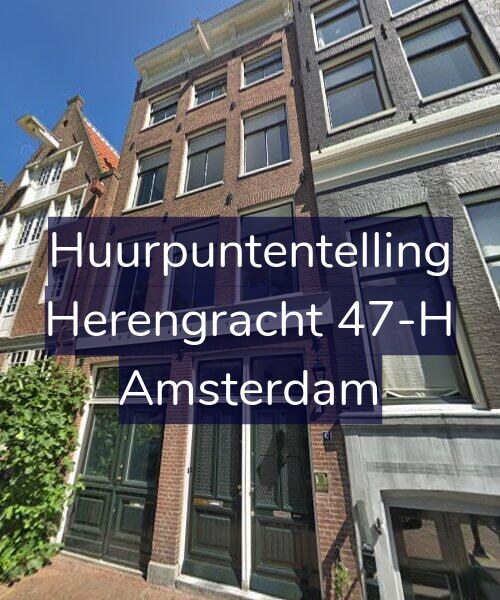 Foto gevel Huurpuntentelling voor Herengracht 47-H, Amsterdam