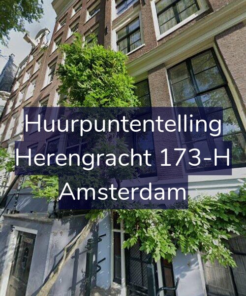 Foto gevel Huurpuntentelling voor Herengracht 173-H, Amsterdam