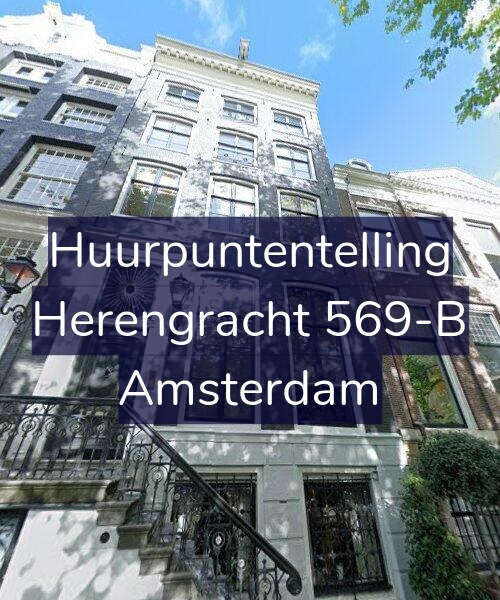 Foto gevel Huurpuntentelling voor Herengracht 569-B, Amsterdam