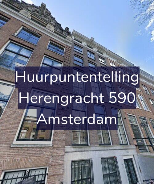 Foto gevel Huurpuntentelling voor Herengracht 590, Amsterdam