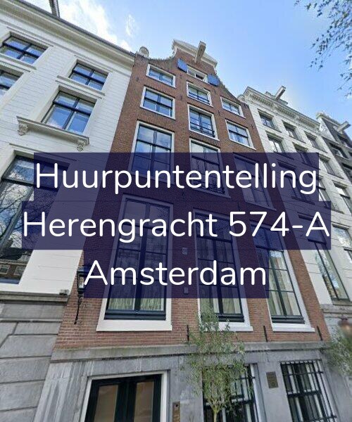 Foto gevel Huurpuntentelling voor Herengracht 574-A, Amsterdam