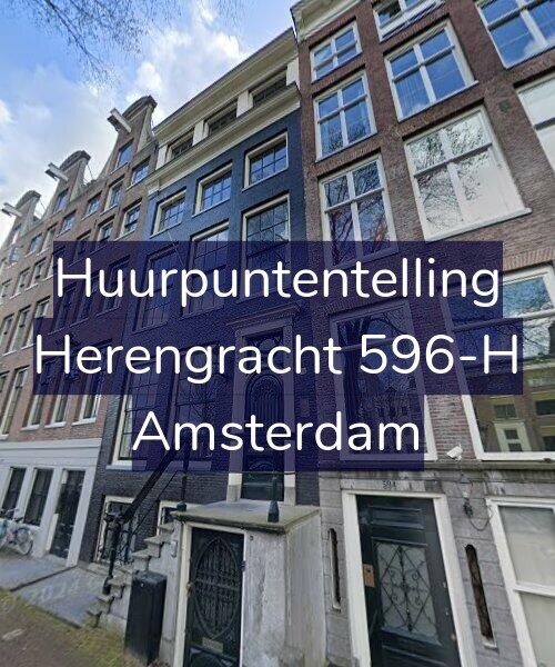 Foto gevel Huurpuntentelling voor Herengracht 596-H, Amsterdam