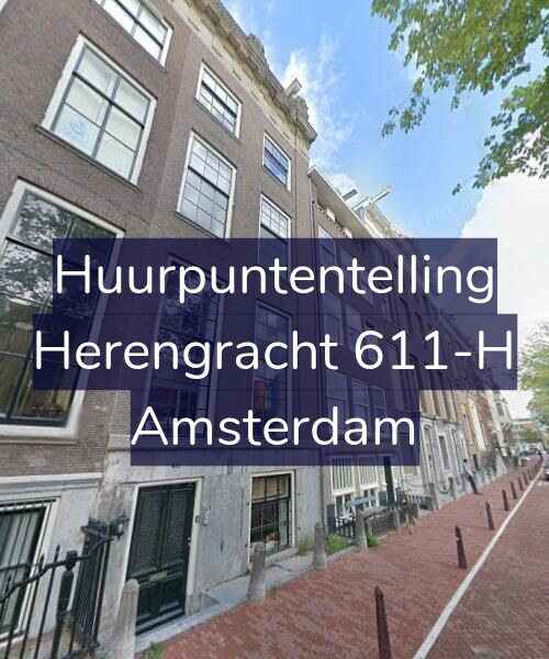Foto gevel Huurpuntentelling voor Herengracht 611-H, Amsterdam
