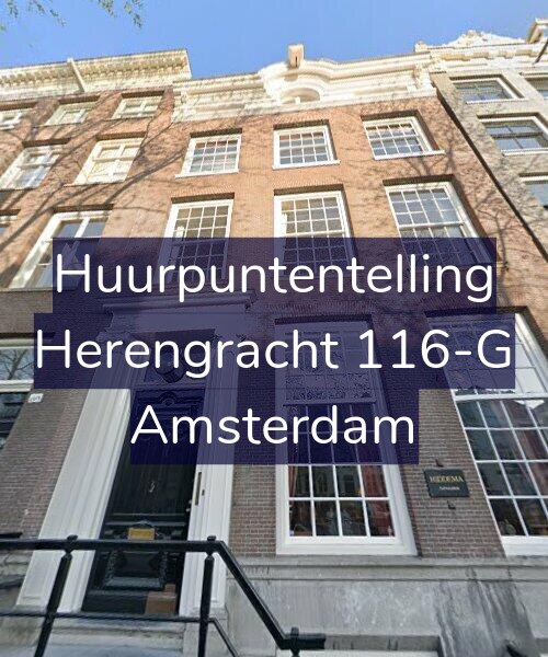 Foto gevel Huurpuntentelling voor Herengracht 116-G, Amsterdam
