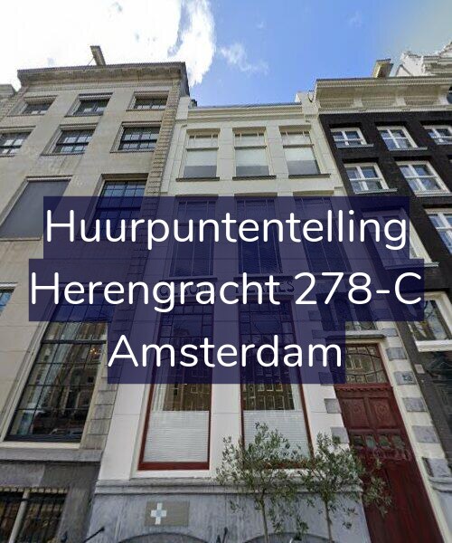 Foto gevel Huurpuntentelling voor Herengracht 278-C, Amsterdam