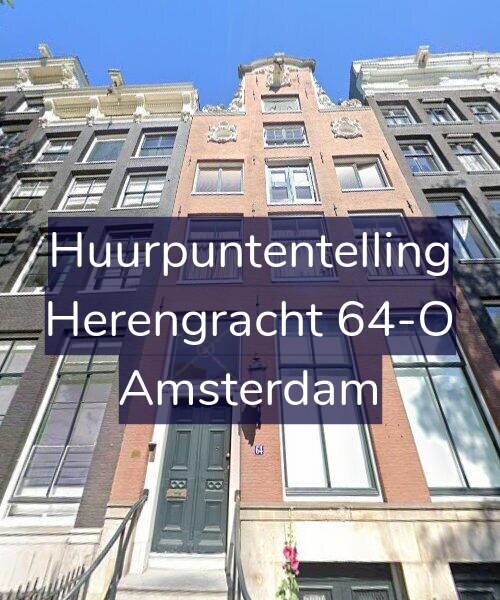 Foto gevel Huurpuntentelling voor Herengracht 64-O, Amsterdam