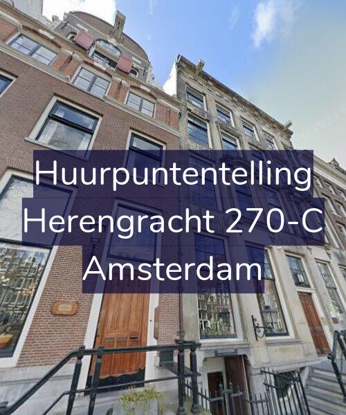 Foto gevel Huurpuntentelling voor Herengracht 270-C, Amsterdam