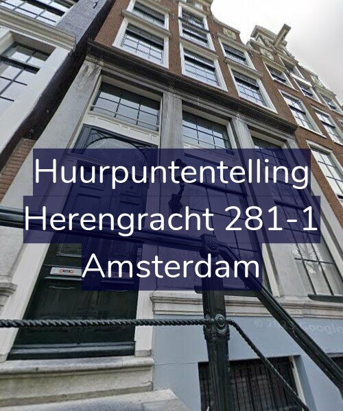 Foto gevel Huurpuntentelling voor Herengracht 281-1, Amsterdam