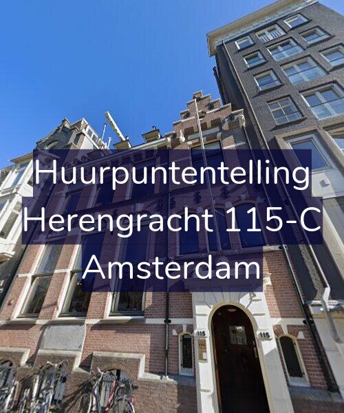 Foto gevel Huurpuntentelling voor Herengracht 115-C, Amsterdam