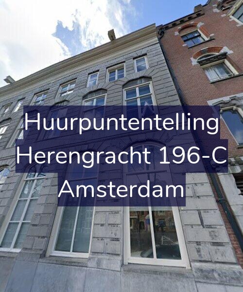Foto gevel Huurpuntentelling voor Herengracht 196-C, Amsterdam