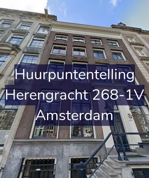 Foto gevel Huurpuntentelling voor Herengracht 268-1V, Amsterdam