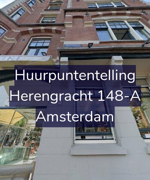 Foto gevel Huurpuntentelling voor Herengracht 148-A, Amsterdam