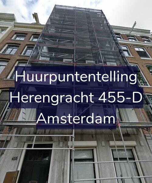 Foto gevel Huurpuntentelling voor Herengracht 455-D, Amsterdam