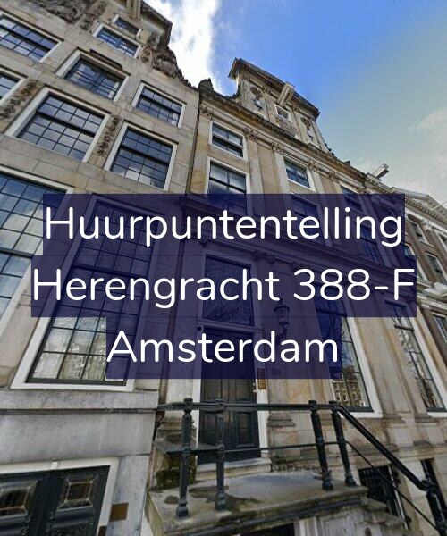 Foto gevel Huurpuntentelling voor Herengracht 388-F, Amsterdam