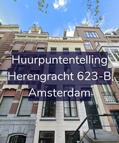 Foto gevel Huurpuntentelling voor Herengracht 623-B, Amsterdam