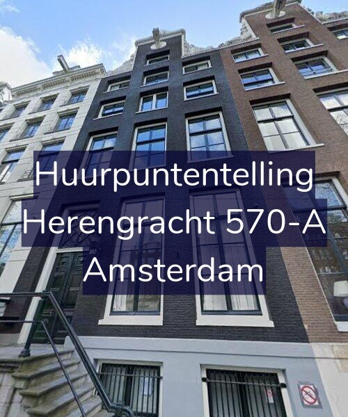 Foto gevel Huurpuntentelling voor Herengracht 570-A, Amsterdam