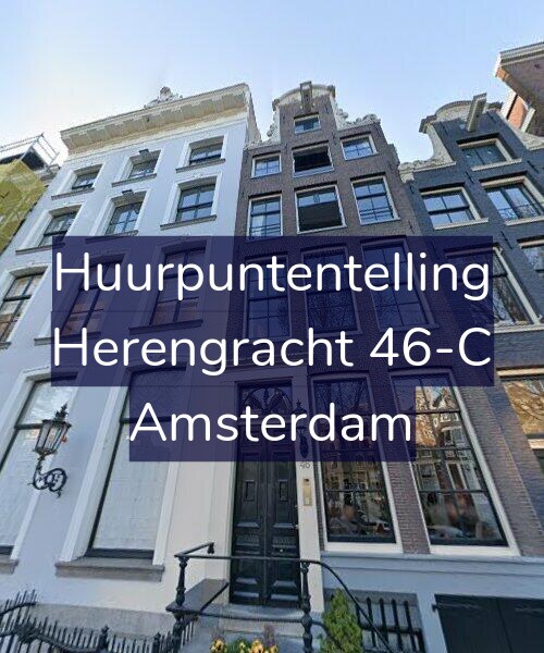 Foto gevel Huurpuntentelling voor Herengracht 46-C, Amsterdam