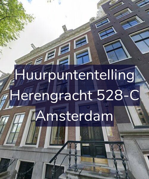 Foto gevel Huurpuntentelling voor Herengracht 528-C, Amsterdam