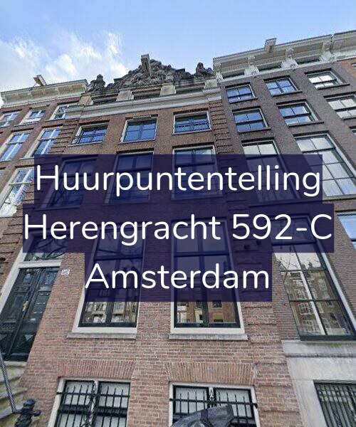 Foto gevel Huurpuntentelling voor Herengracht 592-C, Amsterdam