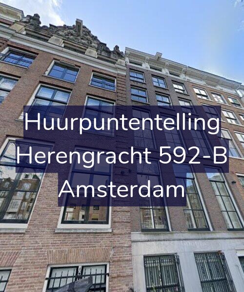 Foto gevel Huurpuntentelling voor Herengracht 592-B, Amsterdam