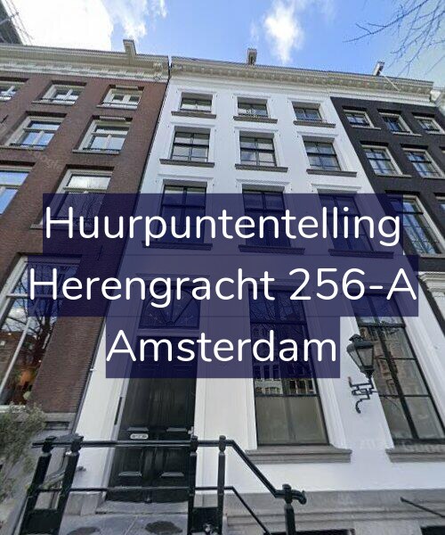 Foto gevel Huurpuntentelling voor Herengracht 256-A, Amsterdam