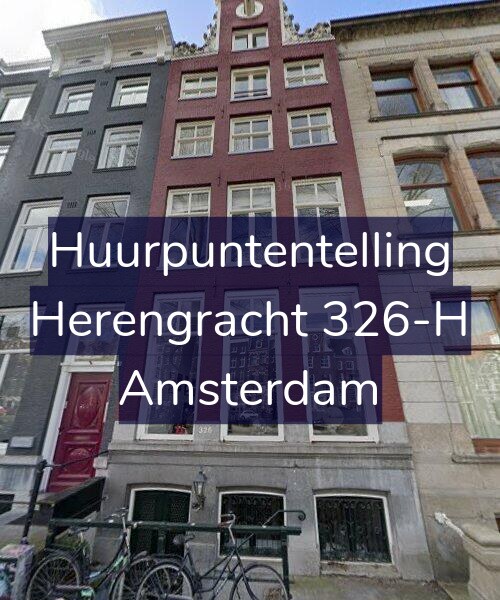 Foto gevel Huurpuntentelling voor Herengracht 326-H, Amsterdam