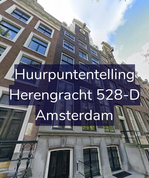Foto gevel Huurpuntentelling voor Herengracht 528-D, Amsterdam
