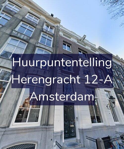 Foto gevel Huurpuntentelling voor Herengracht 12-A, Amsterdam