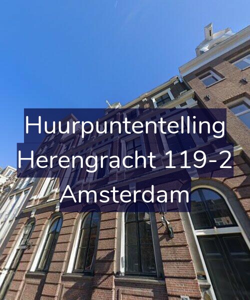 Foto gevel Huurpuntentelling voor Herengracht 119-2, Amsterdam