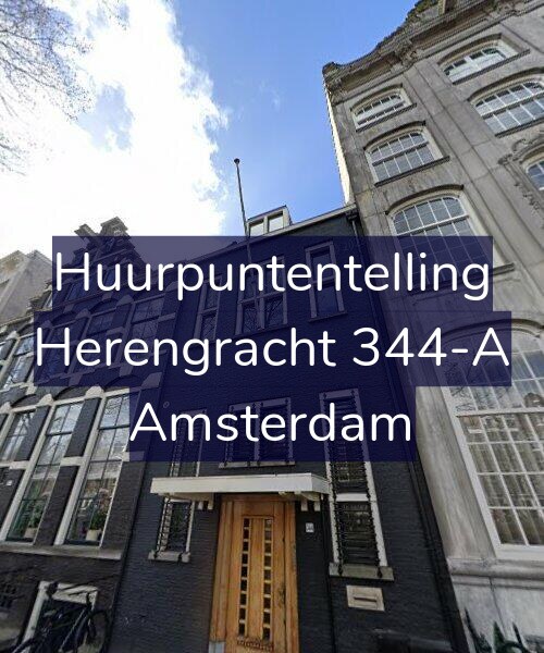 Foto gevel Huurpuntentelling voor Herengracht 344-A, Amsterdam