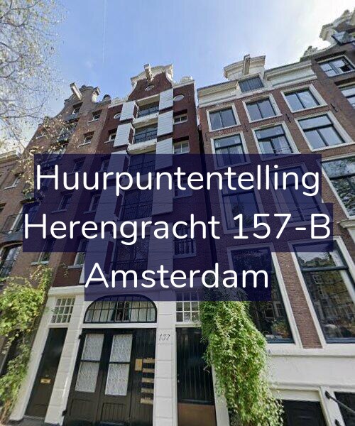 Foto gevel Huurpuntentelling voor Herengracht 157-B, Amsterdam