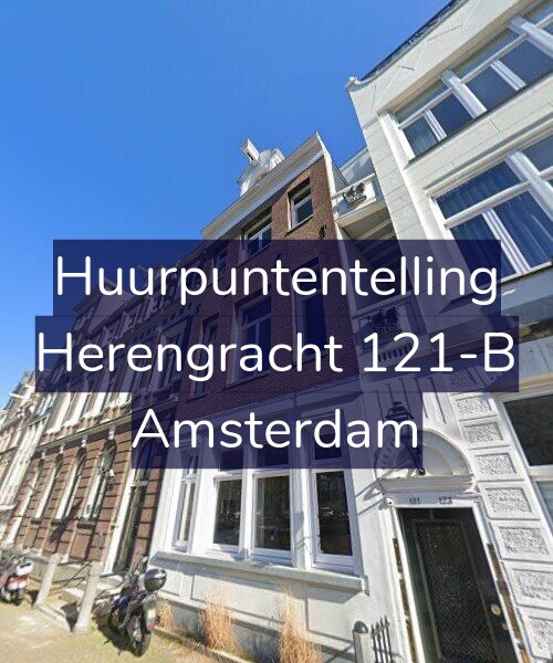 Foto gevel Huurpuntentelling voor Herengracht 121-B, Amsterdam
