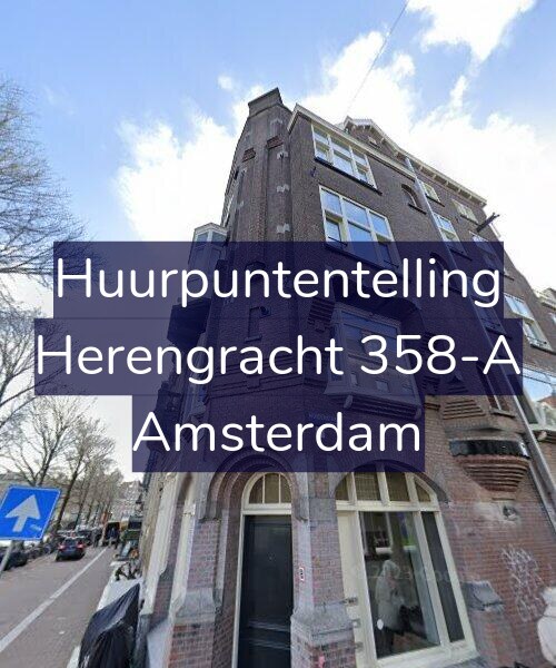 Foto gevel Huurpuntentelling voor Herengracht 358-A, Amsterdam