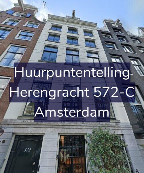 Foto gevel Huurpuntentelling voor Herengracht 572-C, Amsterdam