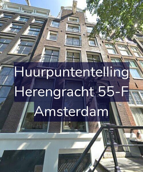 Foto gevel Huurpuntentelling voor Herengracht 55-F, Amsterdam