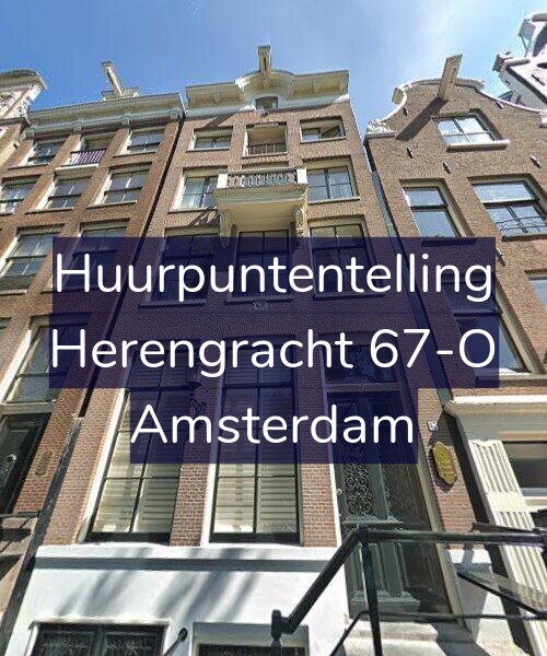 Foto gevel Huurpuntentelling voor Herengracht 67-O, Amsterdam