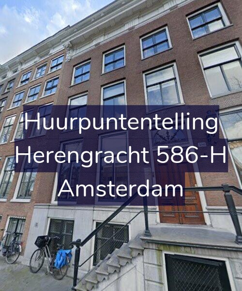 Foto gevel Huurpuntentelling voor Herengracht 586-H, Amsterdam