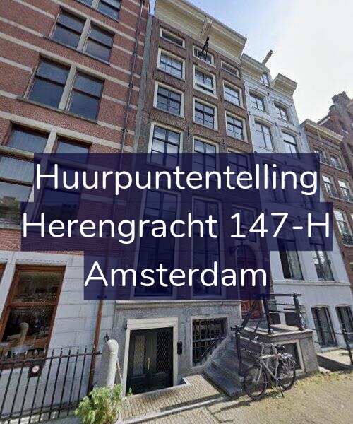Foto gevel Huurpuntentelling voor Herengracht 147-H, Amsterdam