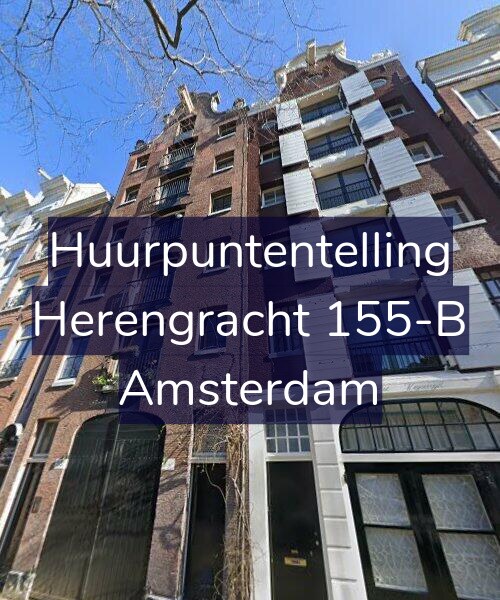 Foto gevel Huurpuntentelling voor Herengracht 155-B, Amsterdam