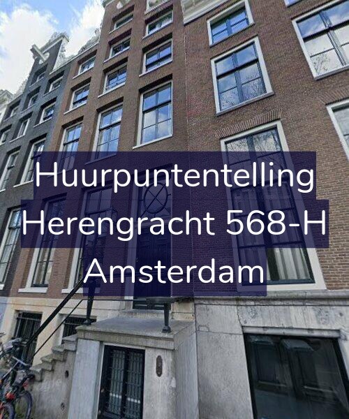 Foto gevel Huurpuntentelling voor Herengracht 568-H, Amsterdam
