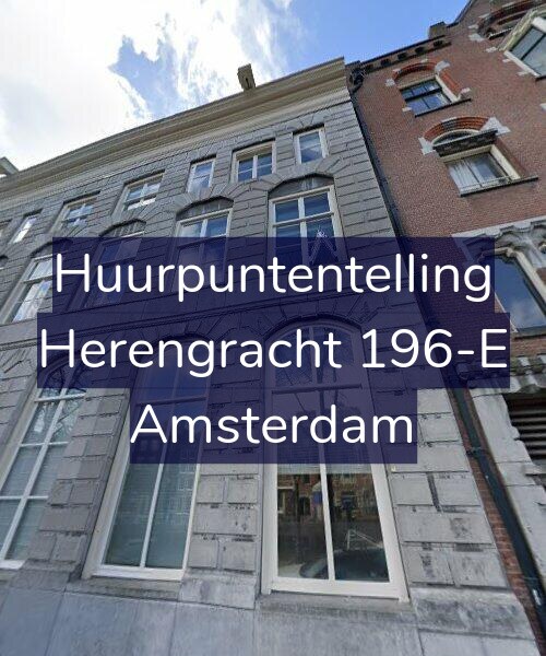 Foto gevel Huurpuntentelling voor Herengracht 196-E, Amsterdam