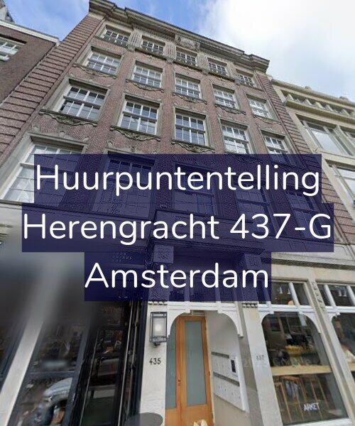 Foto gevel Huurpuntentelling voor Herengracht 437-G, Amsterdam